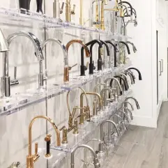 Numerous faucet options